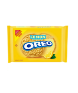 Oreo Lemon Creme Sandwich Cookies Family Size - $13.55 CAD