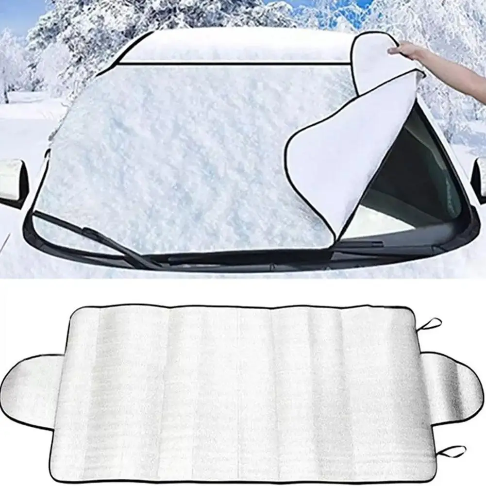 Car Winter Windscreen Covers Windshield Frost Cover Ice Snow Front Protector - £10.09 GBP