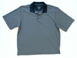 Arnold Palmer Men&#39;s Golf / Polo Shirt Size XXL Gray w Blue Trim &amp; Blue S... - £7.51 GBP
