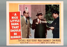 A Nice Little Bank That Should Be ROBBED-1958-LOBBY CARD-G/VG-COMEDY VF/NM - £20.59 GBP