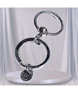 PANDORA Moments Charm Key Ring 925 Ale 399566C00 US Seller - $64.97 CAD