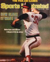 Nolan Ryan 8x10 photo Sports Illustrated cover MLB  - £7.98 GBP