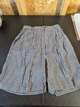 Casual Corner black and white plaid rayon shorts size 8 - $11.88