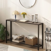 Year Color Console Table 39&quot;, 2 Tier Entryway Table Sofa Table Narrow Long, - £82.16 GBP