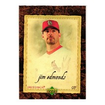 2007 Upper Deck Artifacts MLB Jim Edmonds 67 Cardinals Baseball Card - £2.39 GBP