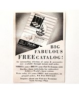 1957 Nomotta Botany Yarns Catalog Advertisement Crafts Sewing Supply F7C - $19.99