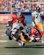 Merril Hoge 8X10 Photo Pittsburgh Steelers Nfl Football Vs Broncos - £3.69 GBP