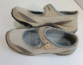 Timberland Womens 56690 Shoe Size 7.5M Brown Tan Mary Jane Walking Flat - £14.20 GBP