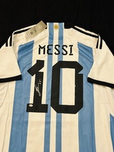 Lionel Messi Signed Argentina Soccer Jersey COA - £478.72 GBP