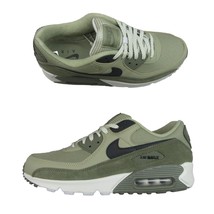 Nike Air Max 90 Mens Size 10.5 Olive Green Light Bone Shoes NEW FB9657-200 - £89.78 GBP