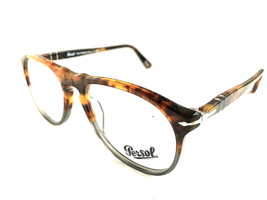 New Persol 9649-V 1023 Tortoise Fuocco e Ardesia 50mm Men&#39;s Eyeglasses Frame - £133.28 GBP