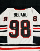 Connor Bedard Signed Chicago Blackhawks Hockey Jersey COA - £392.01 GBP
