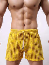 Men&#39;s Openwork Drawstring Shorts - $25.49