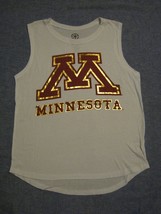 Universidad De Minnesota Camiseta de Tirantes de Mujer Vintage - £105.29 GBP