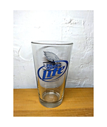 Miller Lite Eagles Football Beer Glass Conical Pint - 16 oz - Fast Ship! - $8.86