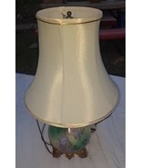 Gone With The Wind Table Lamp Base W/ later Shade Floral Design Works El... - £127.08 GBP