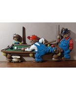 Pool Playing Country Boys Wall Hanging Metal Plaque 1971 Sexton Billards... - €108,58 EUR