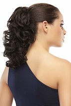 Crush Ponytail Long Curly Women&#39;s Reversible Claw Clip In Attachment EasiHair Ha - £33.43 GBP