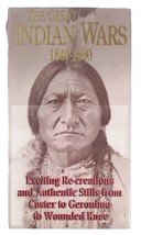 1991 The Great Indian Wars 1840 1890 Collector&#39;s Edition 2 Tape Vhs New Sealed - £3.54 GBP