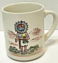 Meg Company Handpainted Litograph Sun Kochina Doll Coffee Tea Cup Mug - £11.34 GBP