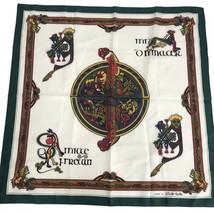 Irish Gaelic Women&#39;s Scarf Inspired by The Book of Kells Square 26&quot; Poly... - $12.16