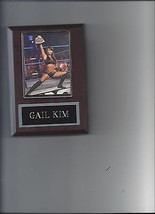 Gail Kim Plaque Wrestling Wwe Diva Tna With Belts - £3.10 GBP