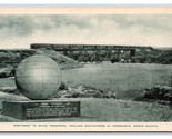 David Thompson Monument Verendrye North Dakota ND UNP Albertype Postcard R9 - $2.92