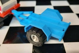 New Blue Fire Poly &quot;Workhorse&quot; Trailer for Schaper Stomper Truck (3D Printed) - £27.57 GBP