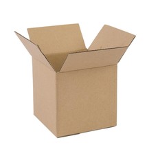 100Pcs 4X4X4" Cardboard Packing Mailing Moving Boxes Corrugated Cartons - £37.91 GBP