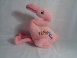 2006 Souvies Bean Bag Plush Pink Flamingo Florida Souvenir - as is - £3.89 GBP
