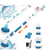 Electric Scrubtastic Cordless Spin Scrubber 3 Heads Cleaning Mop Recharg... - $82.11 CAD