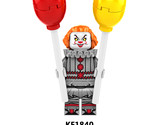 Halloween Horror Series The Clown Pennywise KF1840 Building Block Minifi... - $2.92