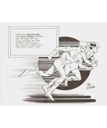 Golden &amp; Silver Age Flash Race Joe Giella Signed DC Comics Original Art ... - $989.99
