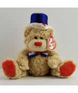 Ty Beanie Baby Independence Red Version 2006 Patriotic America Celebration - $190.17 MXN