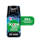 Crest Scope Squeez Mouthwash Concentrate, Cool Peppermint Flavor, 50mL B... - $228.70 MXN