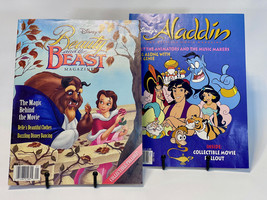Official Movie Magazines for Disney&#39;s &quot;Aladdin&quot; and &quot;Beauty and the Beast&quot; - $19.00