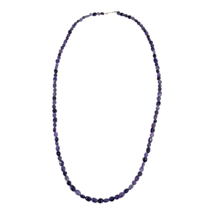 Mine Finds Jay King 925 sterling silver Amethyst Purple bead necklace 36” Long - £74.73 GBP