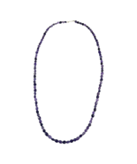 Mine Finds Jay King 925 sterling silver Amethyst Purple bead necklace 36... - £73.51 GBP
