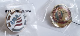 2 Pins America&#39;s Cup &#39;87 SFO Golden Gate Challenge &amp; All The Way with USA - $10.95