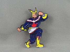 Superhero PIn - All Might My Hero Academia - Stamped Pin  - £22.81 GBP