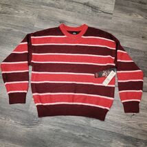 New NWT RARE Netflix Stranger Things Striped Sweater Size Large No Bound... - $39.59