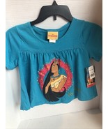 Disney Vintage Girls Pocahontas Shirt  Small 7/8 New With Tags - $1,129.00 MXN