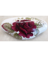 Ceramic Cabinet Drawer Marroon Rose @Pretty@ - $11.49 CAD