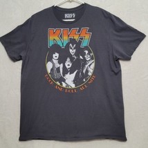 Kiss T-Shirt Mens 2XL Black Rock And Roll All Night - £11.92 GBP