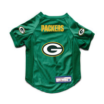 Green Bay Packers Pet Jersey Stretch Size Big Dog - $1,266.78 MXN