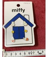 Earrings Accessories Miffy Ghost Miffy Shobido Dick Bruna Halloween - $625.63 MXN