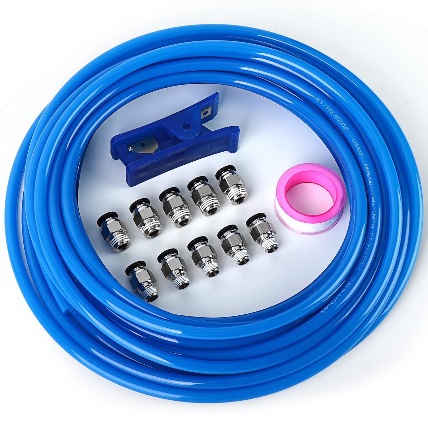 Tailonz Pneumatic 8Mm Or 5/16 Inch Od 5Mm Id Polyurethane Pu Air Hose Pi... - $37.94