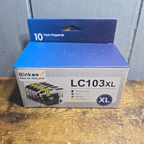 Ezink Ink Cartridges LC103 XL 8 Pack - £11.47 GBP