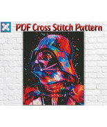 Star Wars Cross Stitch Pattern / Yoda Cross Stitch Pattern / Darth Vader... - $6.89 CAD
