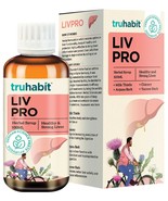 TruHabit Livpro Herbal Liver Tonic with Milk Thistle, 100 ml - £13.45 GBP